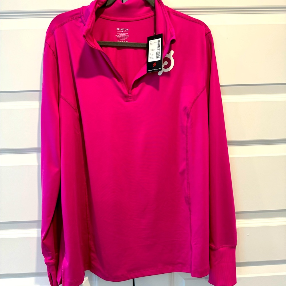 Peloton active wear 1/2 zip jacket